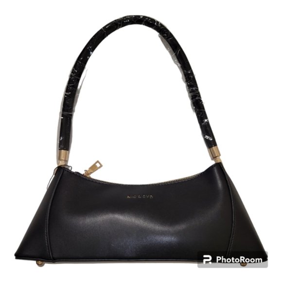 Nic &Syd black Luna crescent hobo handbag new - Picture 4 of 9
